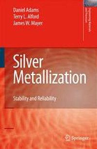 cover of the book Silver metallization : stability and reliability