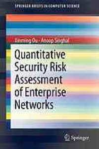 cover of the book Quantitative security risk assessment of enterprise networks