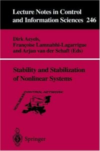 cover of the book Stability and Stabilization of Nonlinear Systems