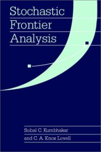 cover of the book Stochastic frontier analysis