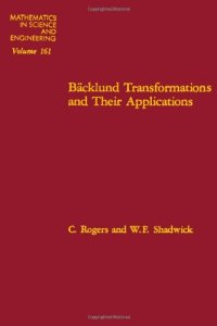 cover of the book Bäcklund Transformations and Their Applications