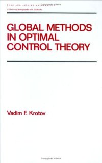 cover of the book Global methods in optimal control theory