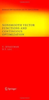 cover of the book Nonsmooth Vector Functions and Continuous Optimization