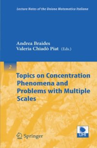 cover of the book Topics on Concentration Phenomena and Problems with Multiple Scales