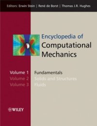 cover of the book Encyclopedia of computational mechanics