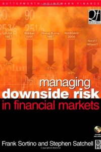 cover of the book Managing downside risk in financial markets