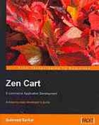 cover of the book Zen Cart : e-commerce application development : a step-by-step developer's guide