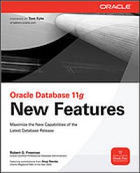 cover of the book Oracle database 11g : new features