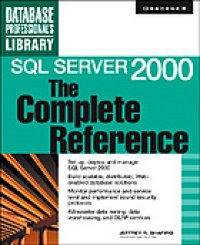 cover of the book SQL Server 2000 : the complete reference