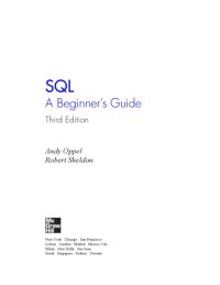 cover of the book SQL : a beginner's guide