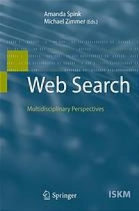 cover of the book Web search : multidisciplinary perspectives