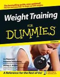 cover of the book Weight training for dummies