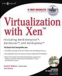 cover of the book Virtualization with Xen : including XenEnterprise, XenServer, and XenExpress