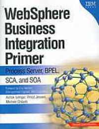 cover of the book WebSphere business integration primer : process server, BPEL, SCA, and SOA