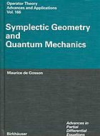 cover of the book Symplectic geometry and quantum mechanics