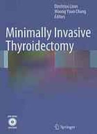 cover of the book Minimally invasive thyroidectomy