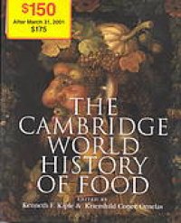 cover of the book The Cambridge world history of food vol 1