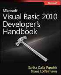 cover of the book Microsoft Visual Basic 2010 developer's handbook