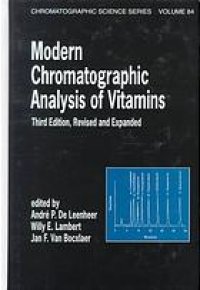 cover of the book Modern chromatographic analysis of vitamins