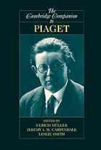 cover of the book The Cambridge companion to Piaget