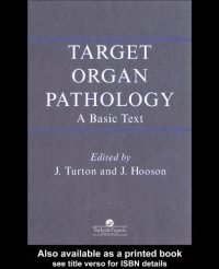 cover of the book Target Organ Pathology - A Basic Text