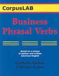 cover of the book Business phrasal verbs and collocations