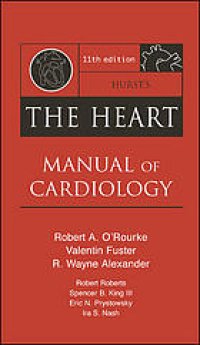 cover of the book Hurst's the heart manual of cardiology