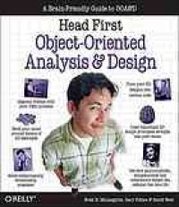 cover of the book Head first object-oriented analysis and design