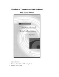 cover of the book Handbook of computational fluid mechanics