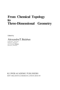 cover of the book From chemical topology to three-dimensional geometry