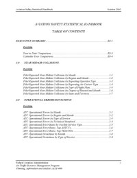 cover of the book Aviation safety statistical handbook