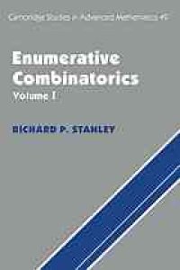 cover of the book Enumerative Combinatorics