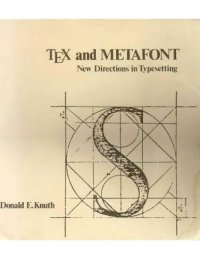 cover of the book TEX and METAFONT : new directions in typesetting