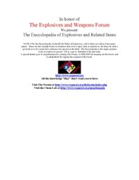 cover of the book Encyclopedia of Explosives and Related Items (Vol 02)