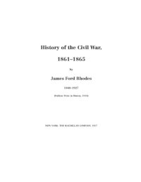 cover of the book History of the Civil War, 1861-1865