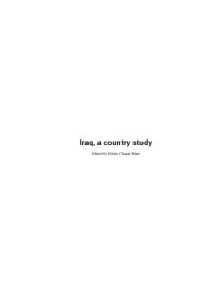 cover of the book Iraq : a country study