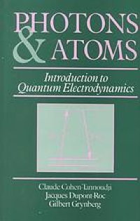 cover of the book Photons and atoms : introduction to quantum electrodynamics