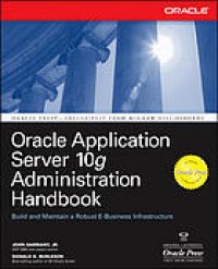 cover of the book Oracle Application Server 10g administration handbook