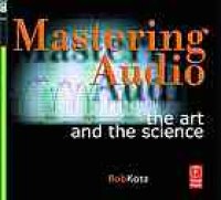 cover of the book Mastering audio : the art and the science