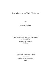 cover of the book Introduction to toric varieties