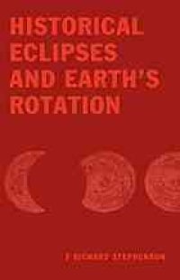 cover of the book Historical eclipses and earth's rotation