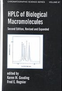 cover of the book HPLC of biological macromolecules