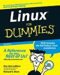 cover of the book Linux for dummies