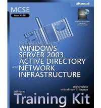 cover of the book MCSE Self-Paced Training Kit (Exam 70-297): Designing a Microsoft Windows Server 2003 Active Directory and Network Infrastructure