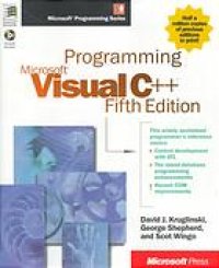 cover of the book Programming Microsoft Visual C++