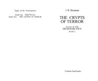 cover of the book The crypts of terror