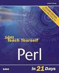 cover of the book Sams teach yourself Perl in 21 days