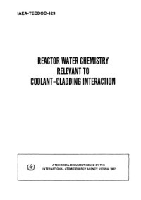 cover of the book Reactor water chemistry relevant to coolant-cladding interaction