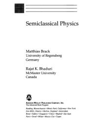 cover of the book Semiclassical physics