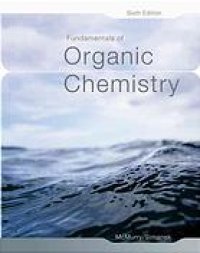 cover of the book Fundamentals of organic chemistry